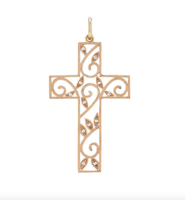 Diamond Cross Pendant