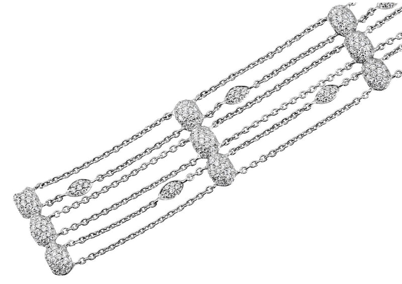 Pavé Diamond Ovallure Diamond Bracelet